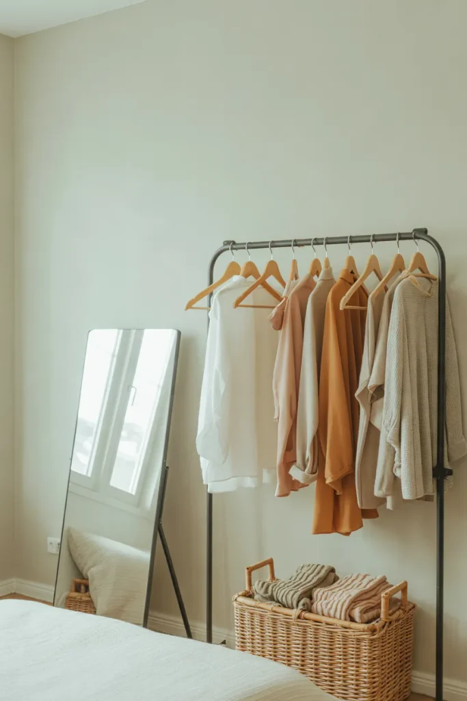 Open Wardrobe Rail
