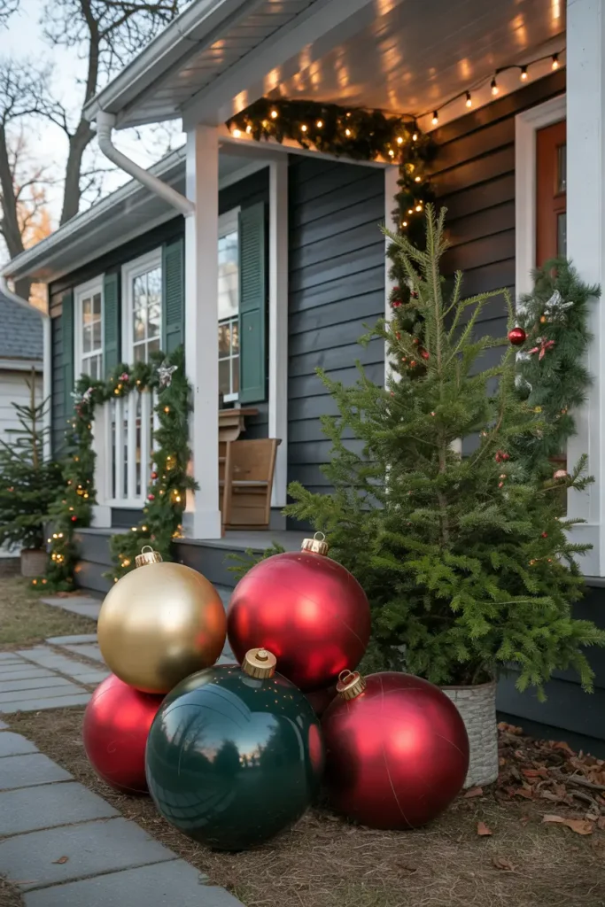 Oversized Ornament Cluster