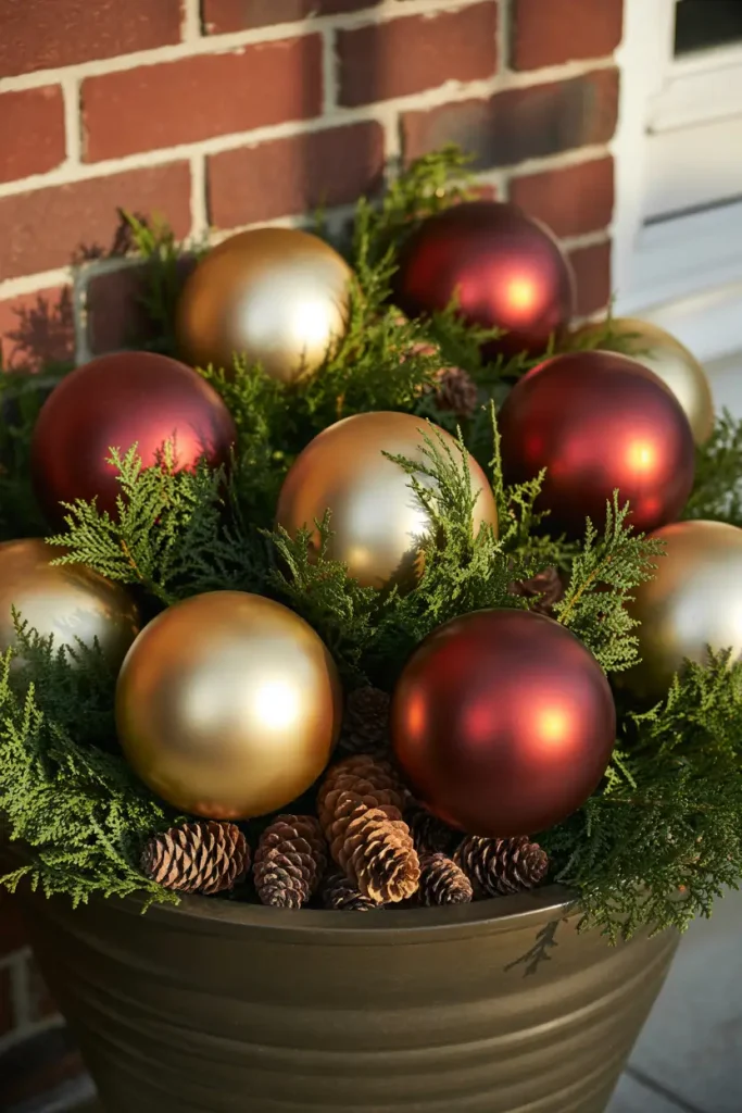 Oversized Ornament Planters