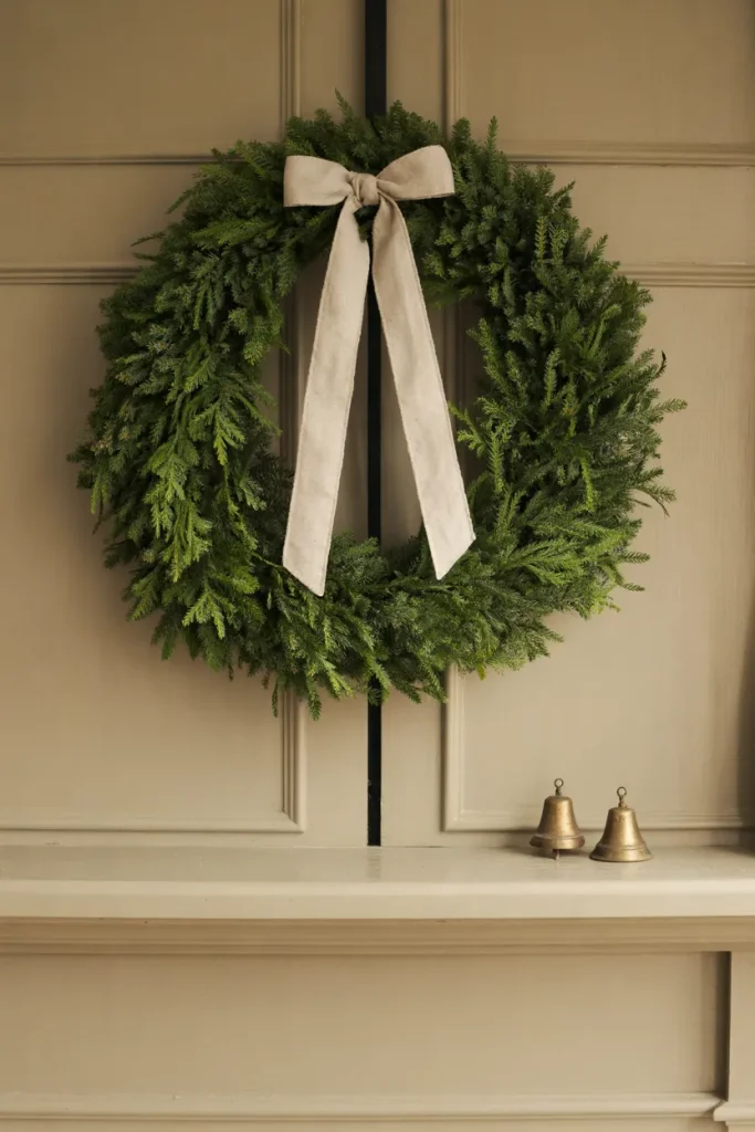 Oversized Wreath Centerpiece