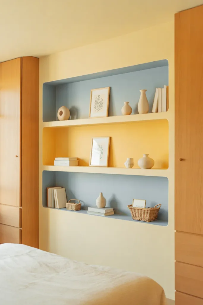 Pastel Display Shelves