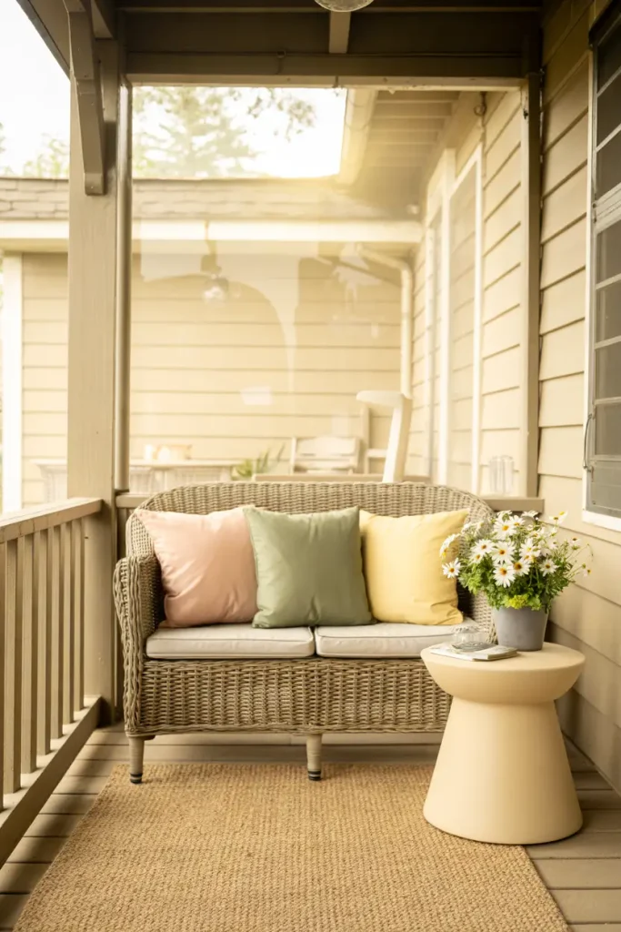 Pastel Porch Pillows