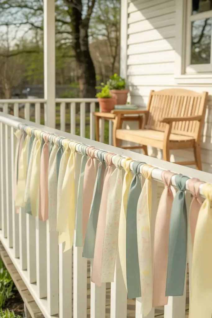 Pastel Ribbon Garland