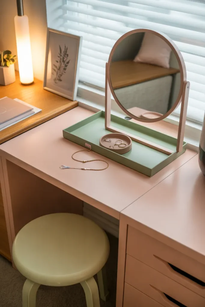 Pink Vanity Corner
