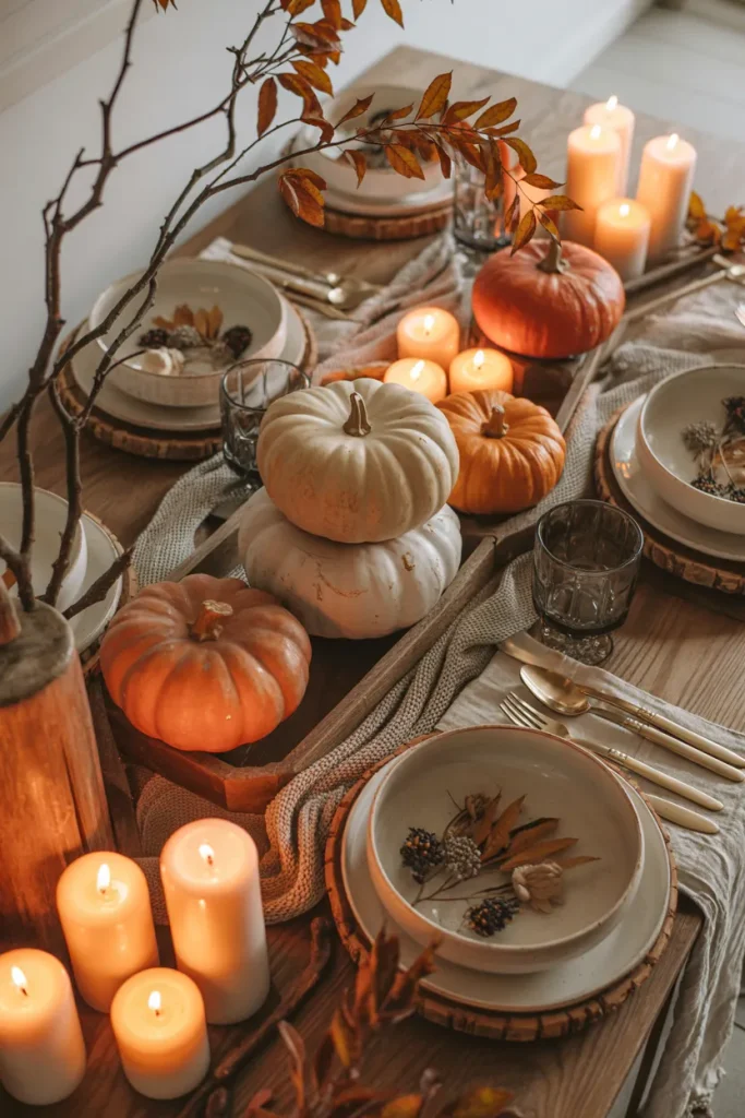 Pumpkin Display Table