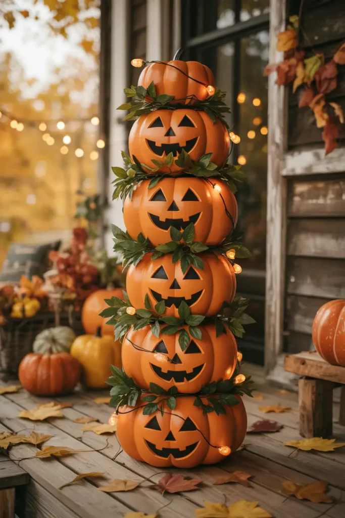 Pumpkin Stack Tower
