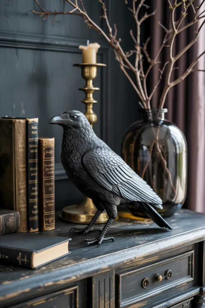 Raven Accent Decor