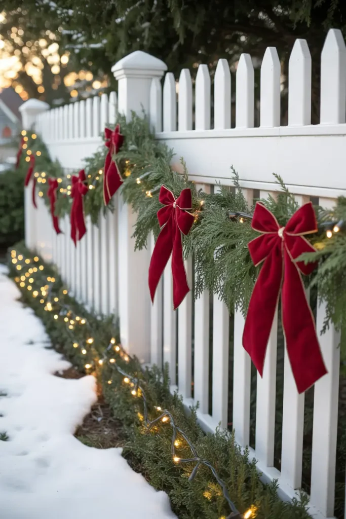 Red Bow Fence