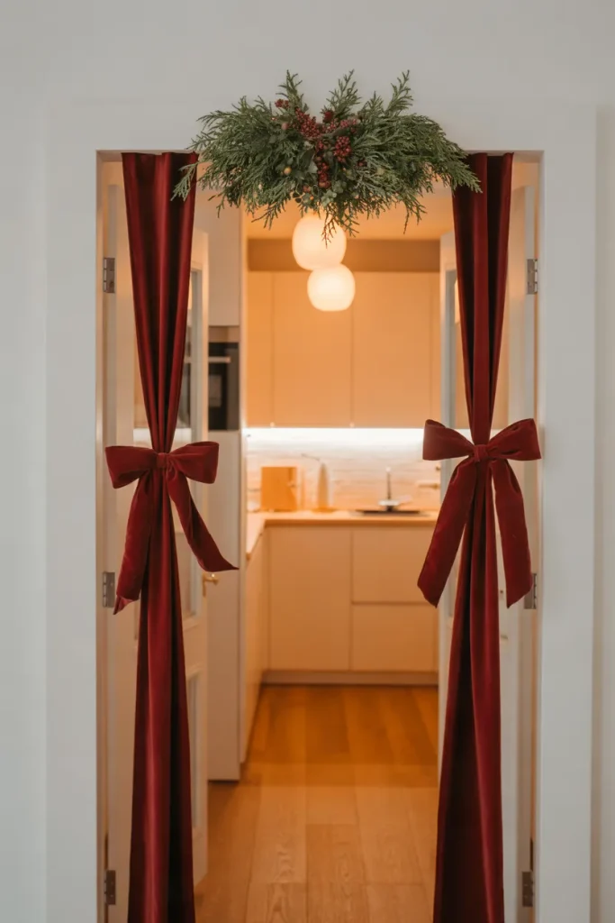 Ribbon Wrapped Doorway
