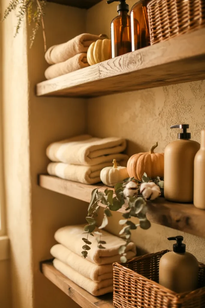 Rustic Wooden Shelves