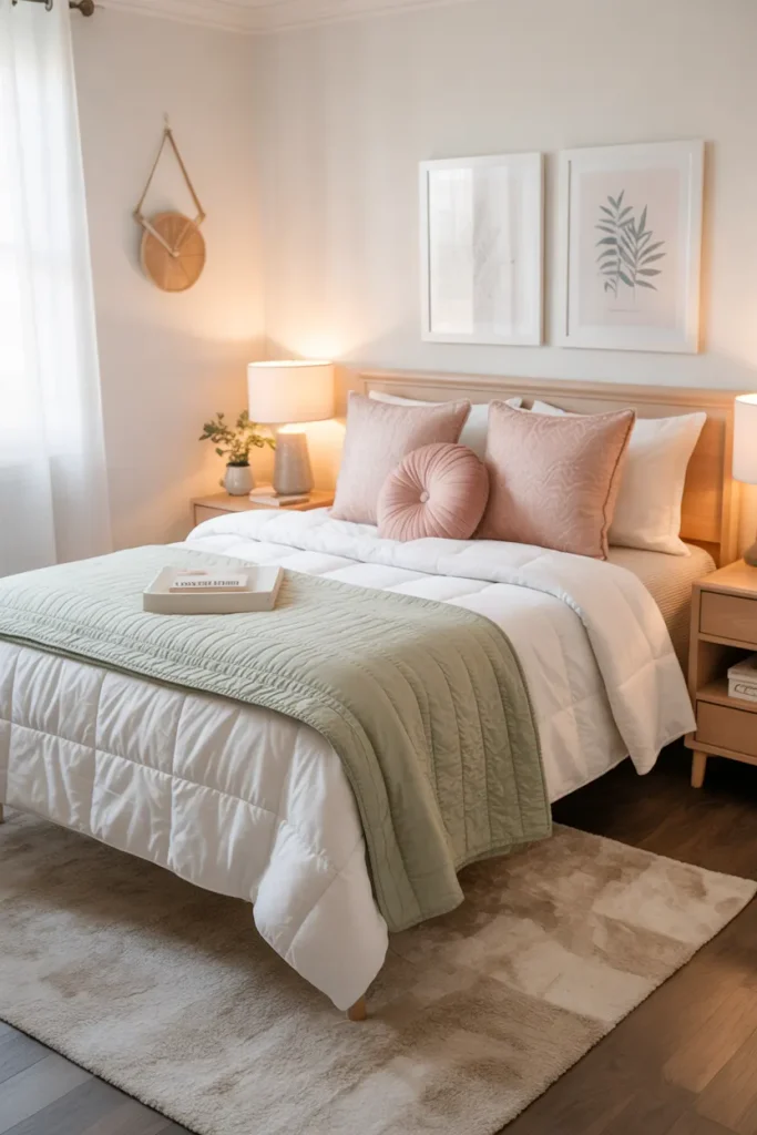 Sage Bedding Accents