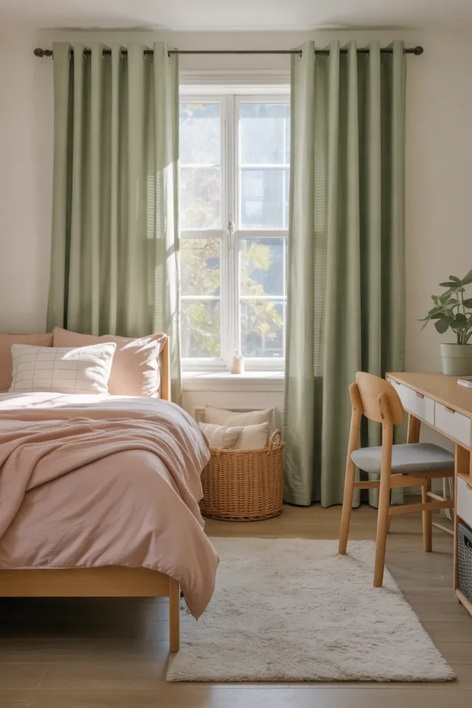 Sage Green Curtains