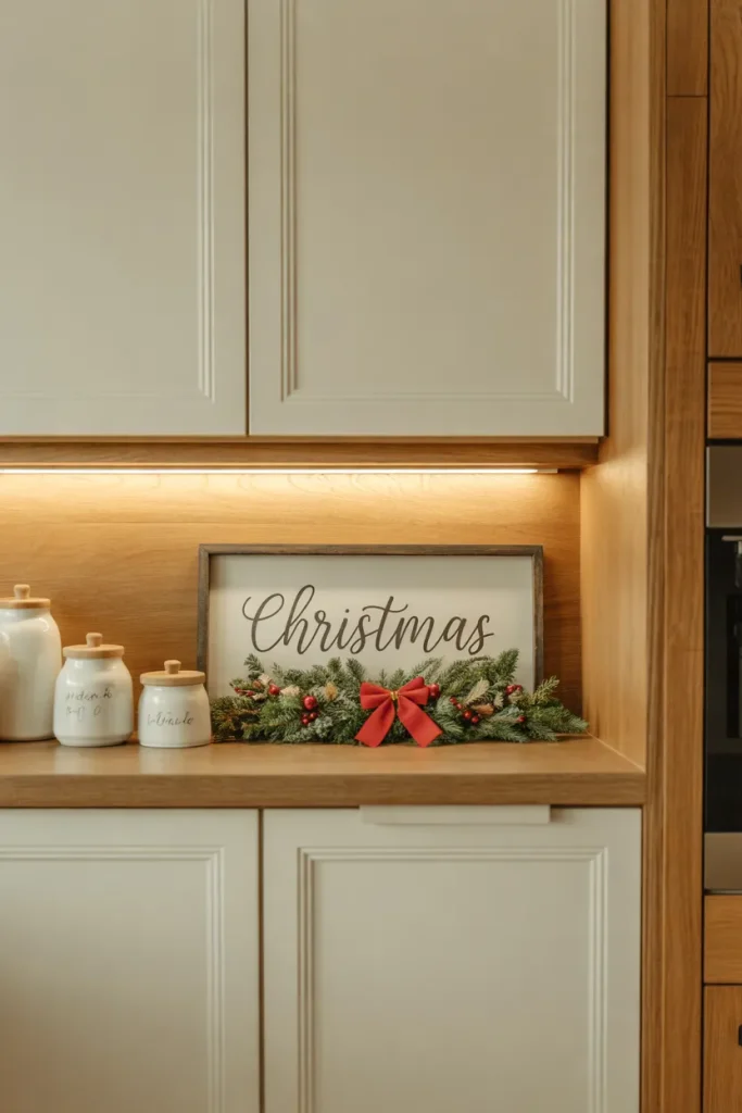 Seasonal Kitchen Sign