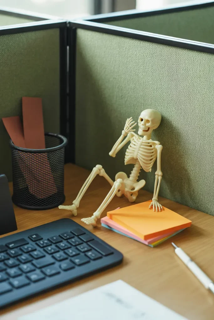 Skeleton Desk Buddy