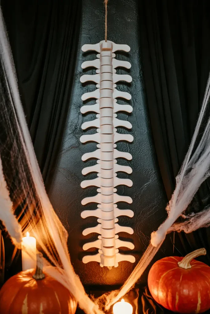 Skeleton Spine Decor
