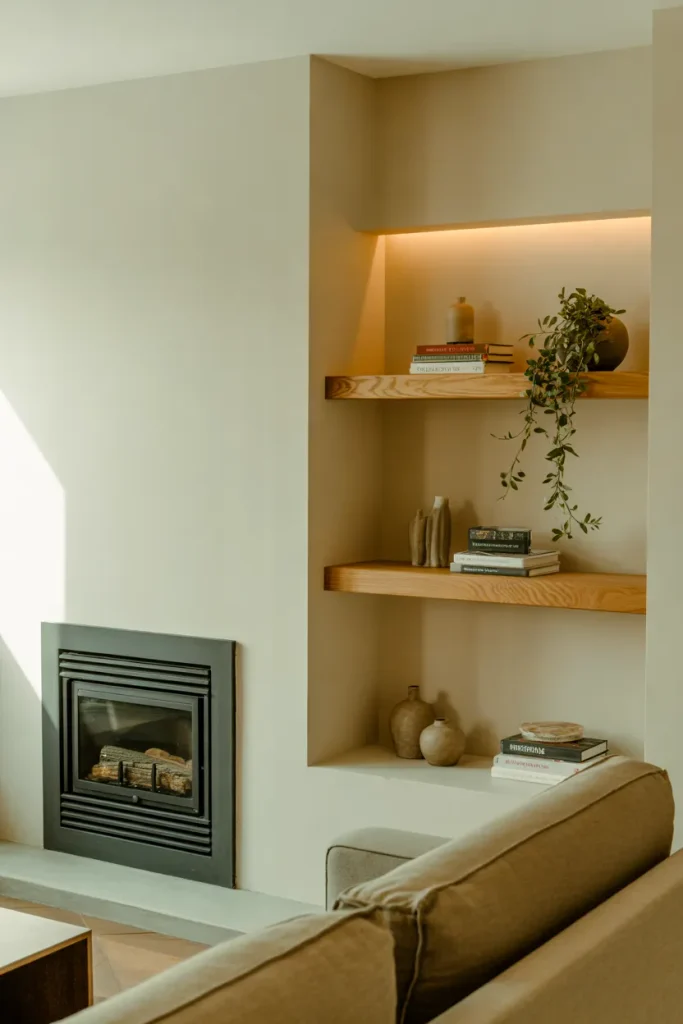 Slim Floating Shelves