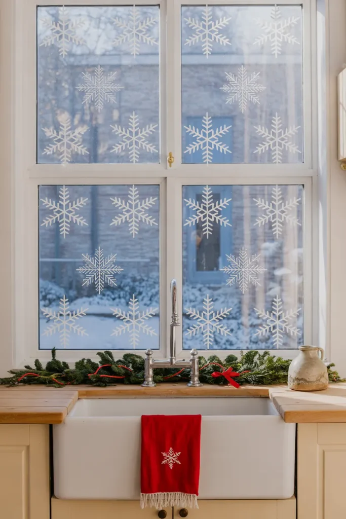 Snowflake Window Decals