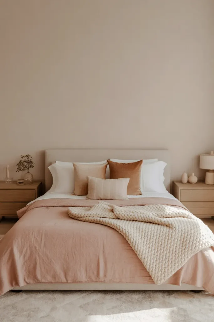 Soft Blush Bedding