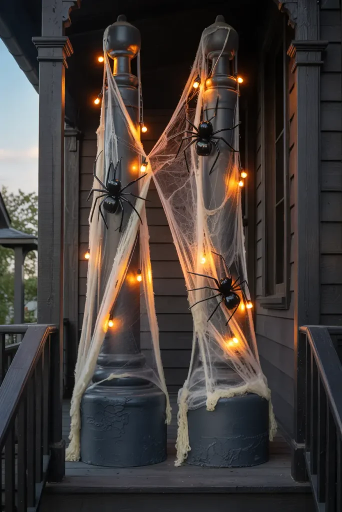 Spider Web Columns
