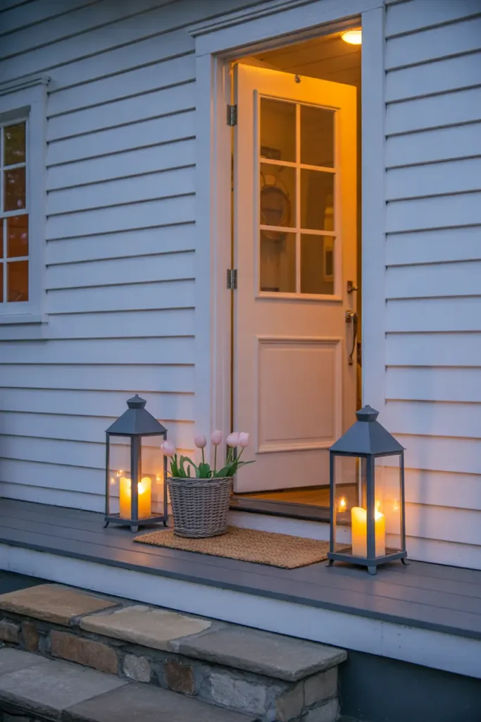 Spring Lantern Arrangement