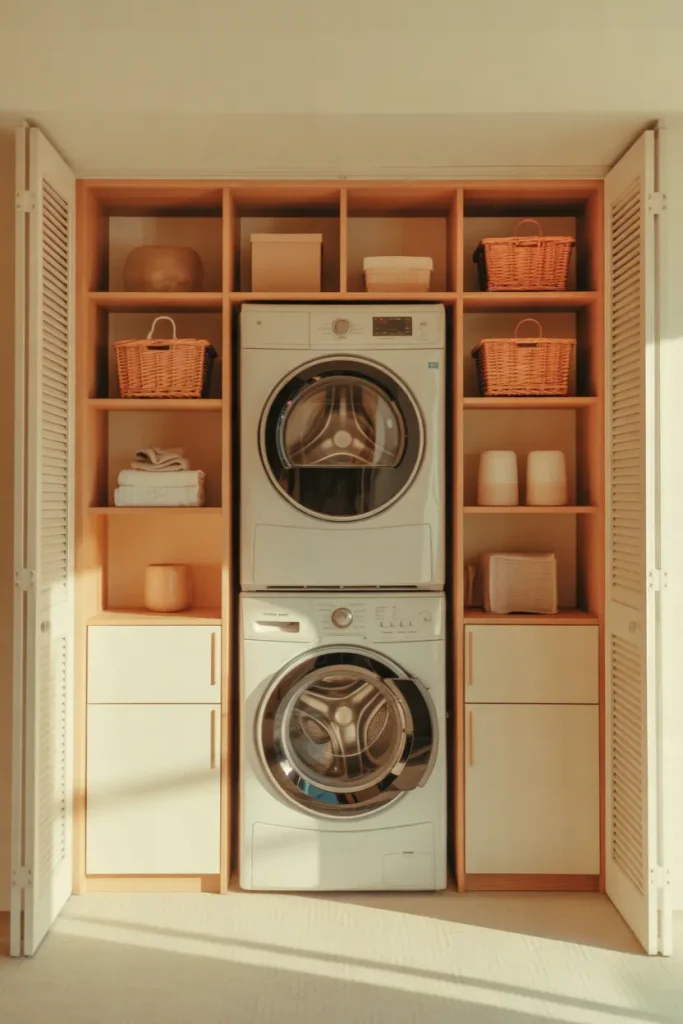 Stacked Appliance Layout