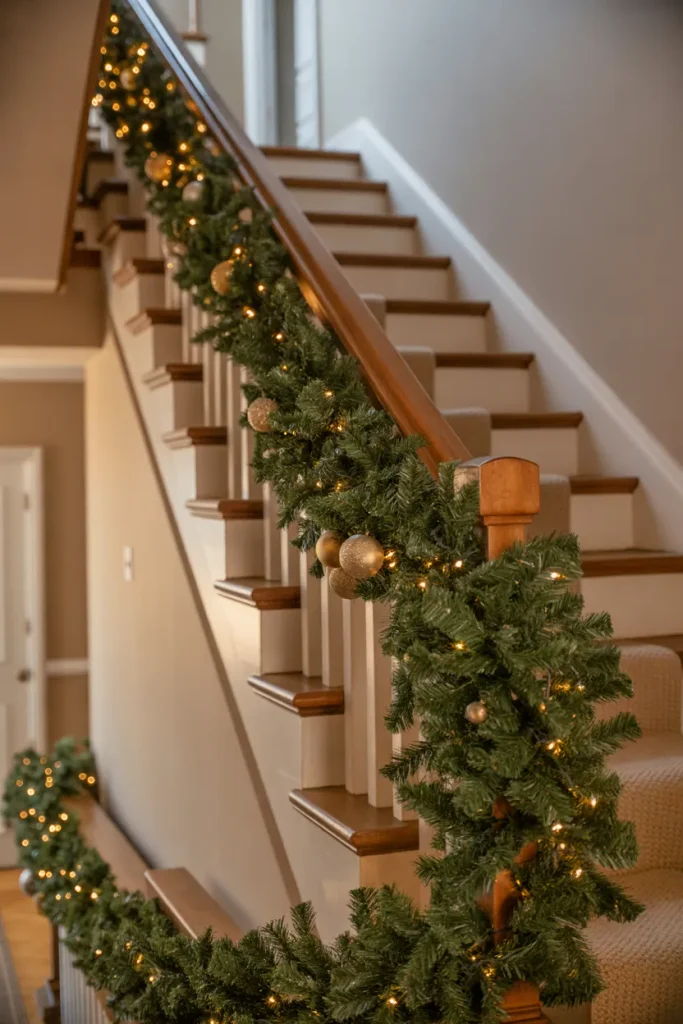 Staircase Garland Glow