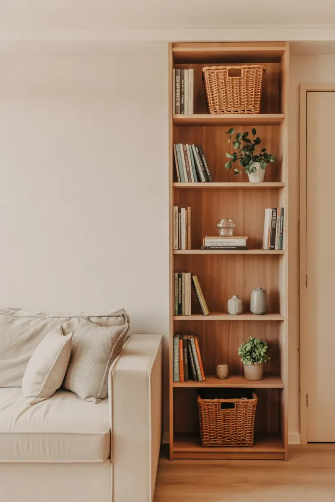Tall Narrow Bookcase