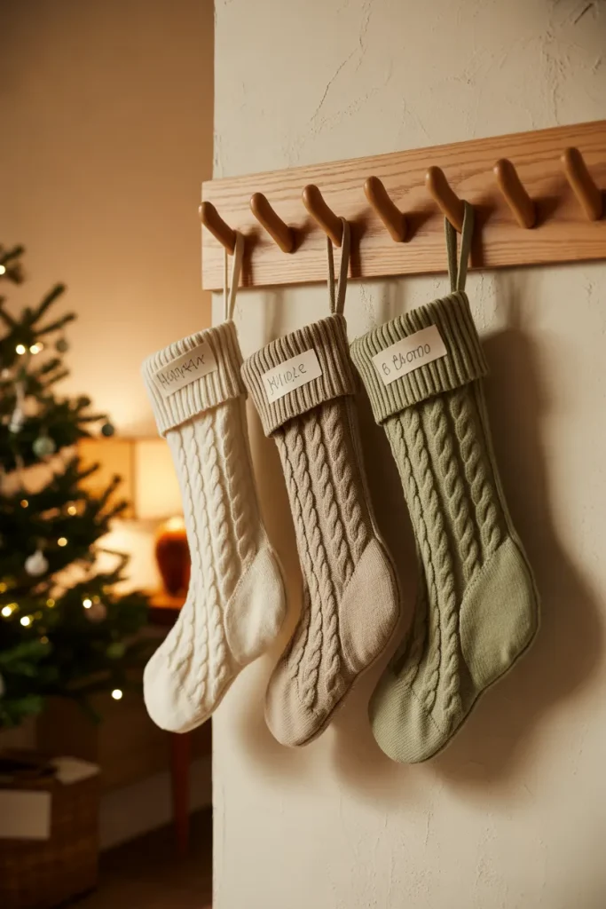 Textured Stocking Display