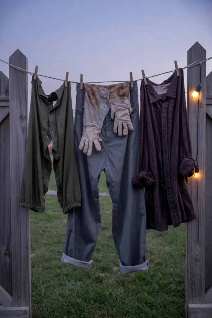 Undead Clothesline Display