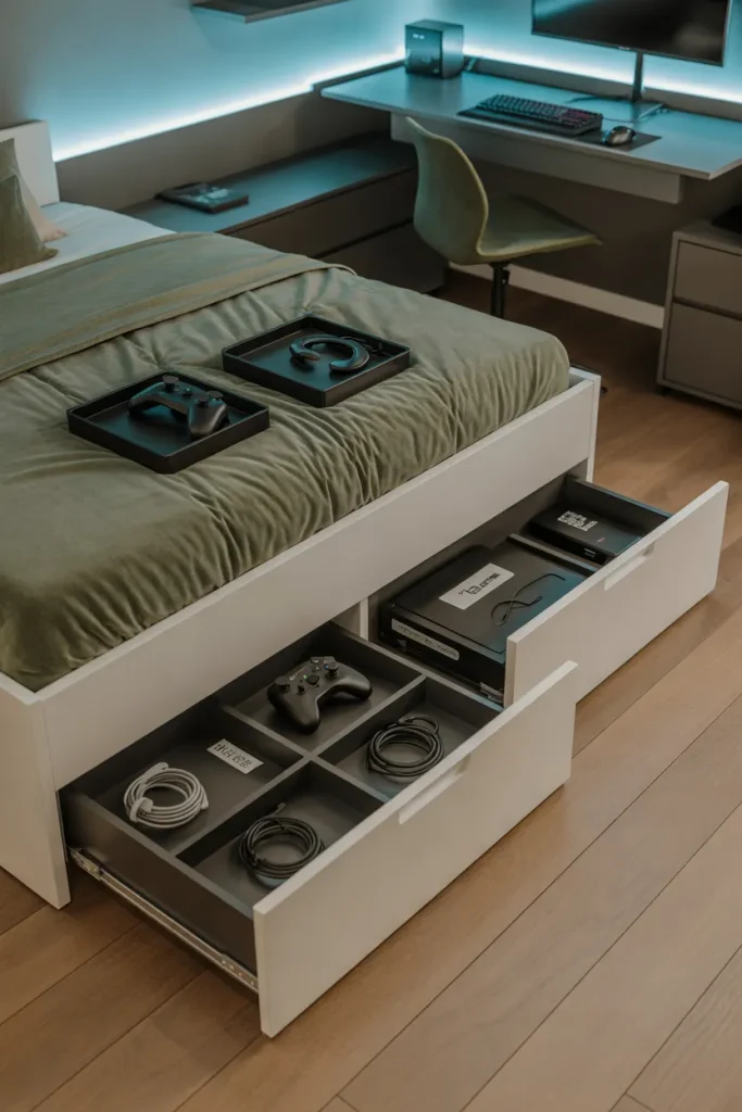 Underbed Gear Storage