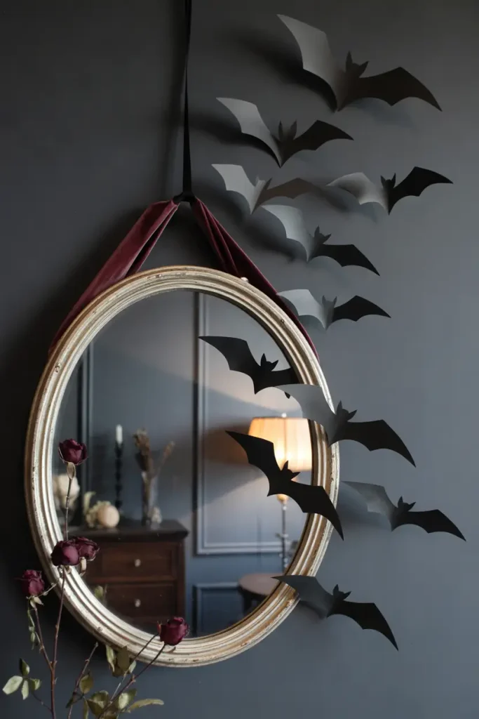 Vampire Bat Mirror