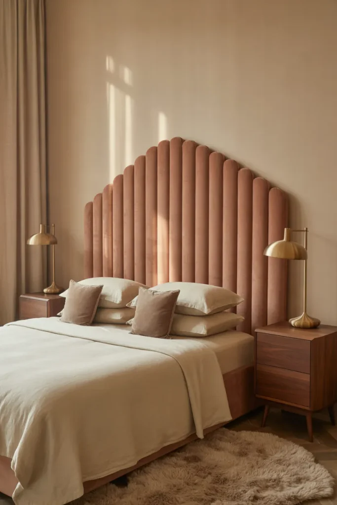 Velvet Statement Headboard