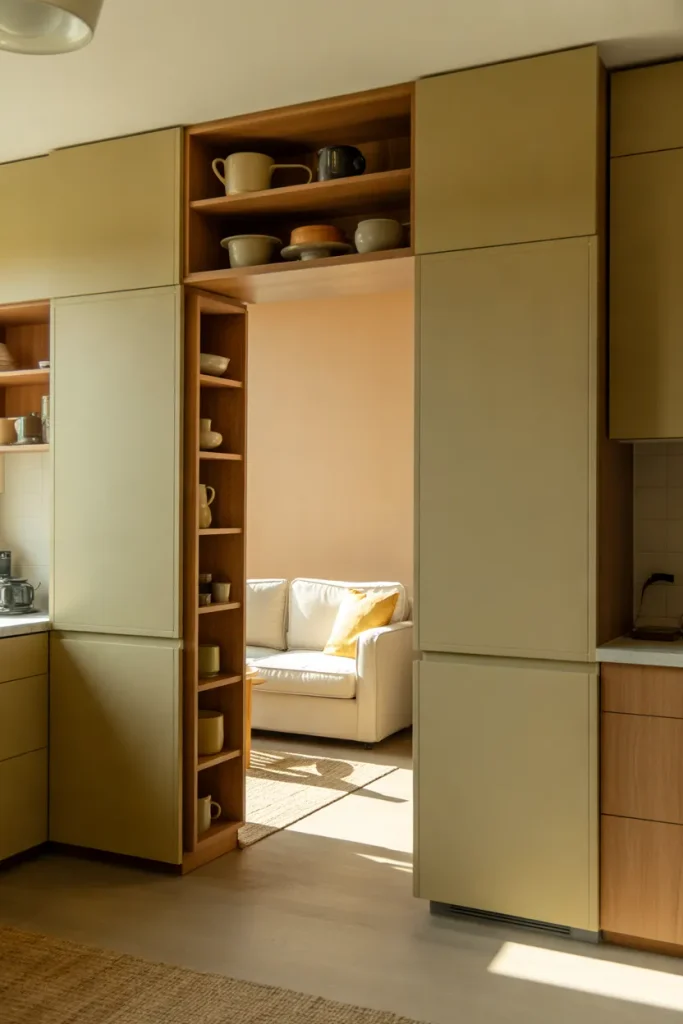 Vertical Kitchen Storage