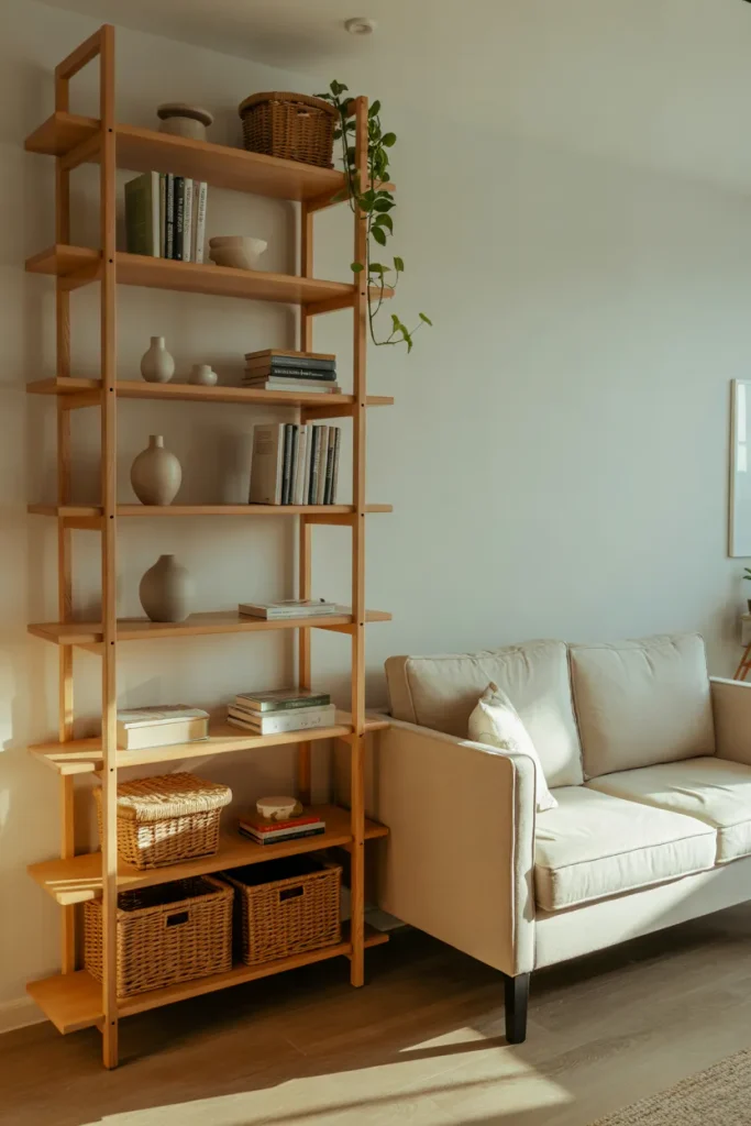Vertical Storage Shelves