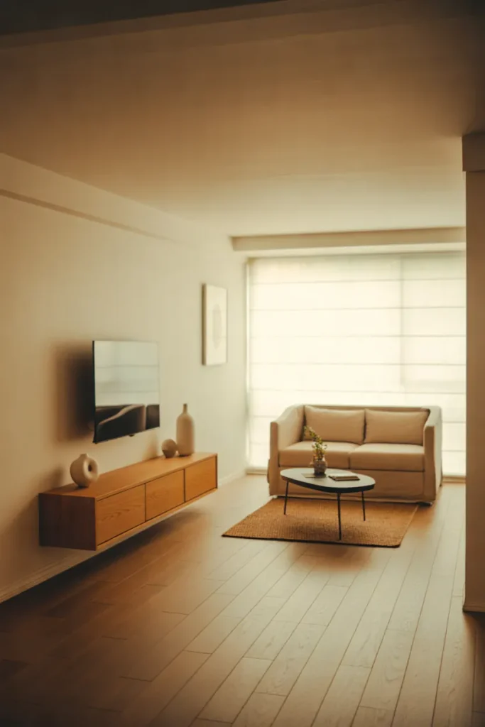 Wall-Mounted Media Center