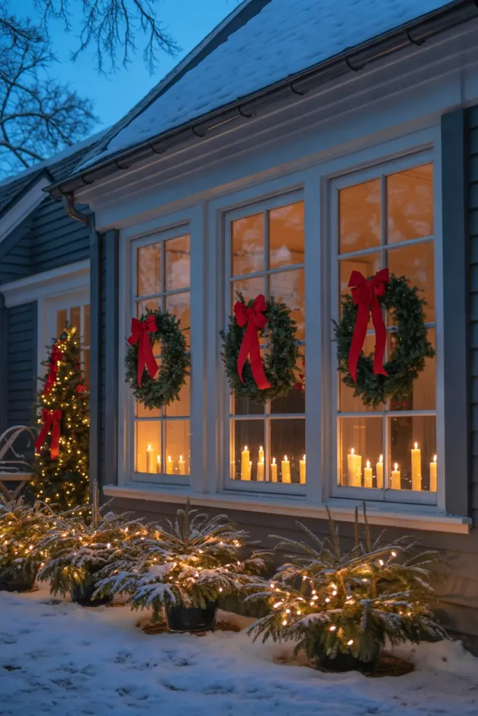Window Candle Glow