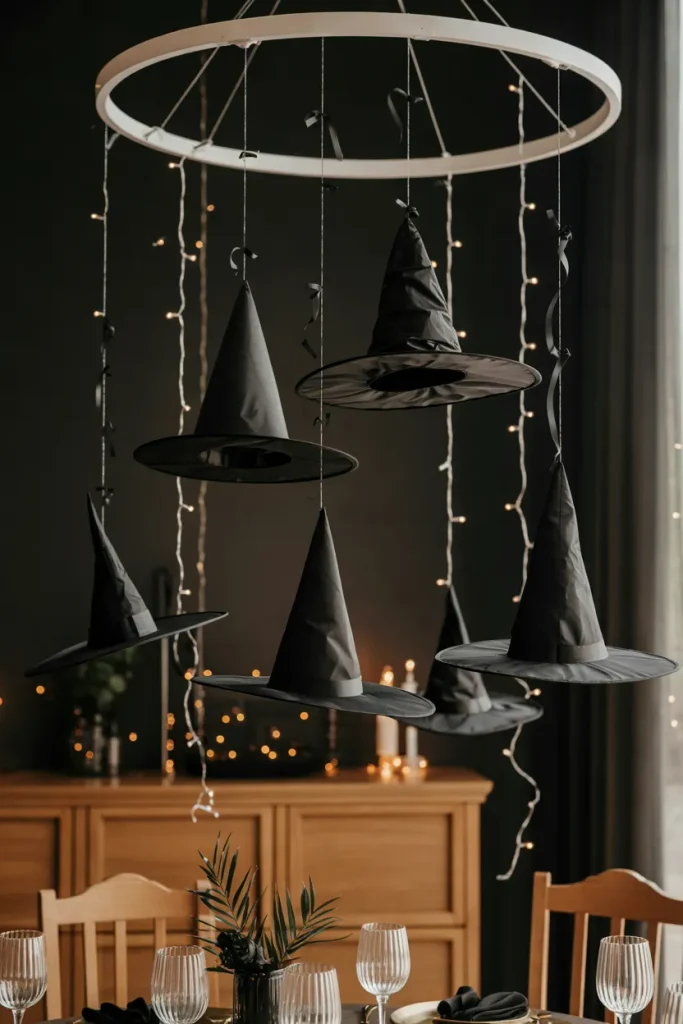 Witch Hat Chandelier