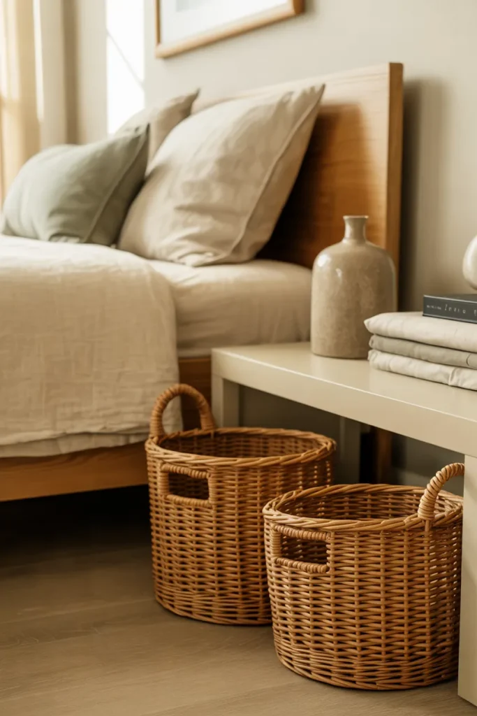 Woven Basket Storage