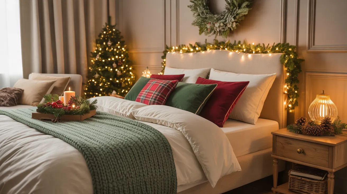 christmas bedroom decor ideas